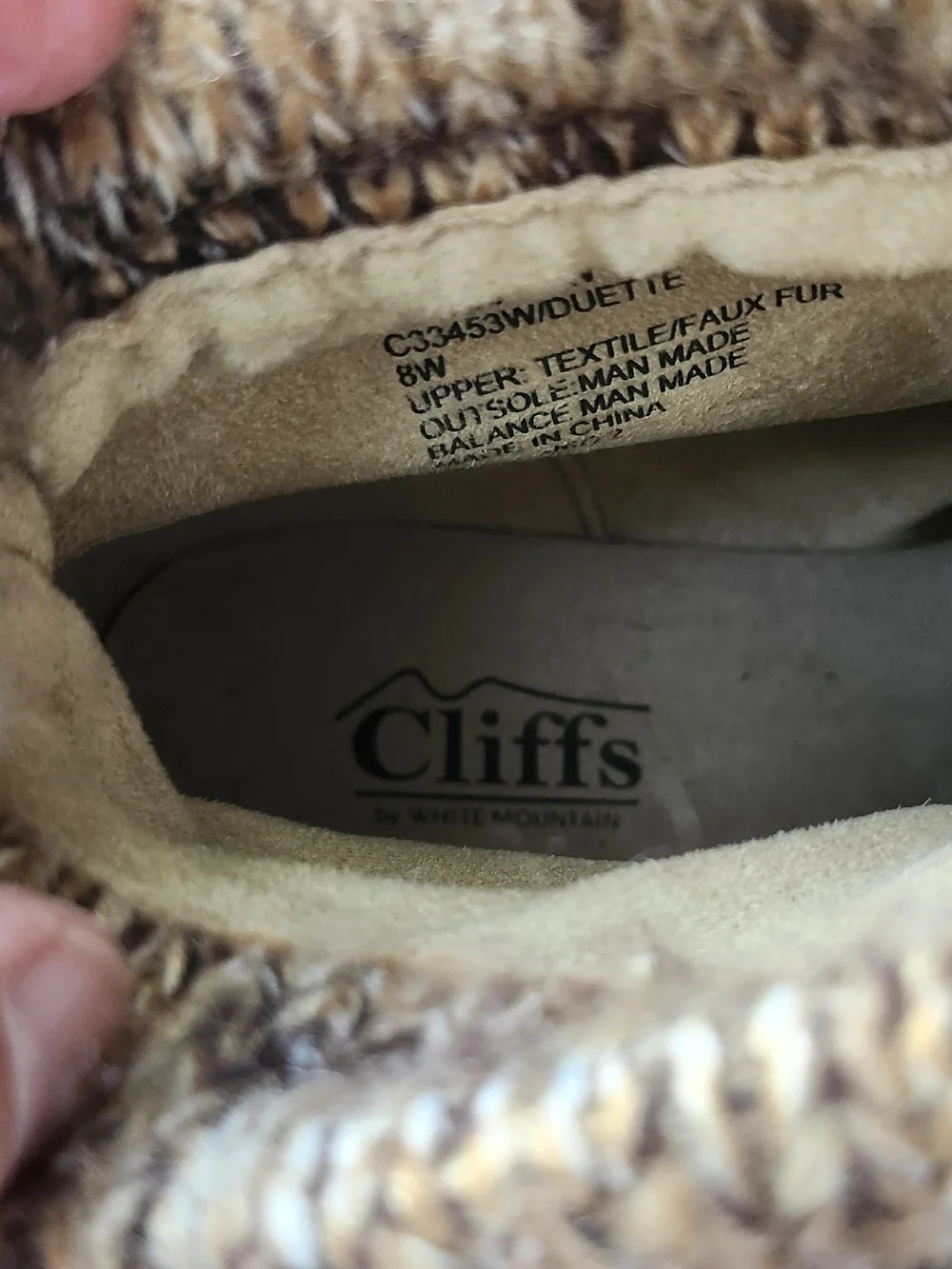 Cliffs by White Mountain Duette Women's Winter Boots - Size 8W (Wide)